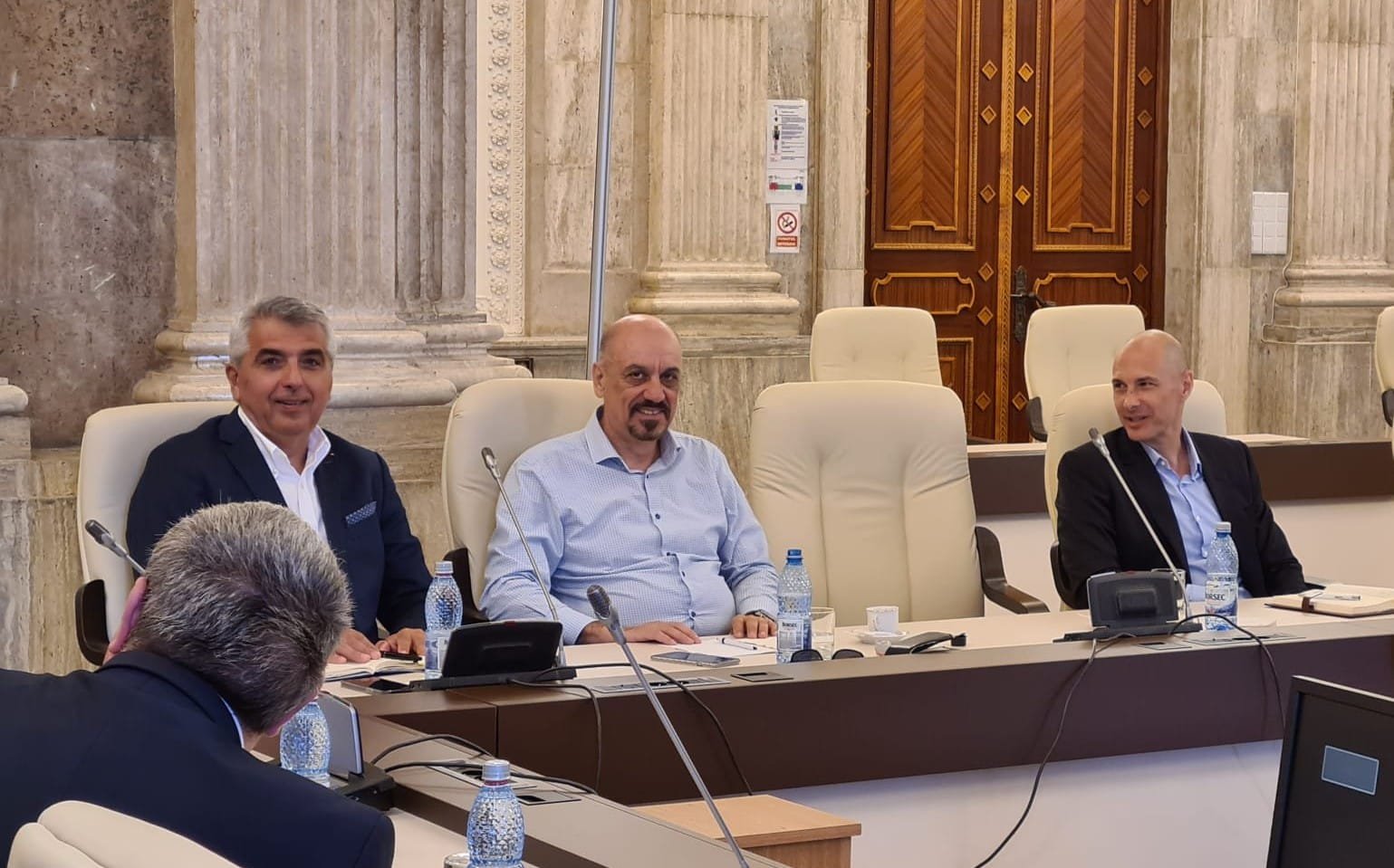 Participarea membrilor O.P.I.A. la întâlnirea cu Comisia pentru examinarea investițiilor străine din cadrul Departamentului Apărării al S.U.A.