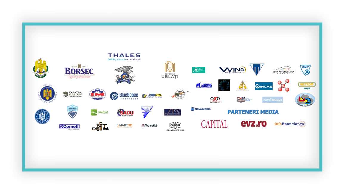 Partners and sponsors of the first edition of the OPIA Romania conference