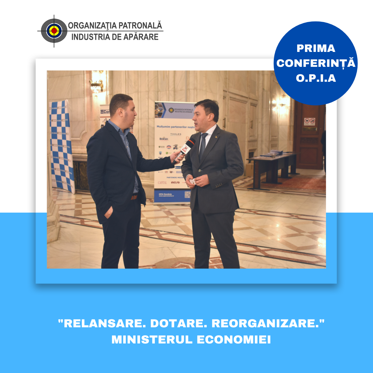 Ministrul Economiei interviu Opia ROMANIA -
