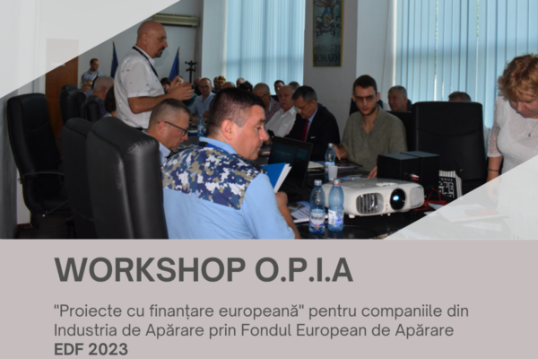 Fondul european de apărare - OPIA ROMANIA Fondul european de apărare - OPIA ROMANIA