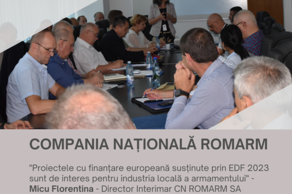 ROMARM prezenta la workshopul OPIA ROMARM prezenta la workshopul OPIA