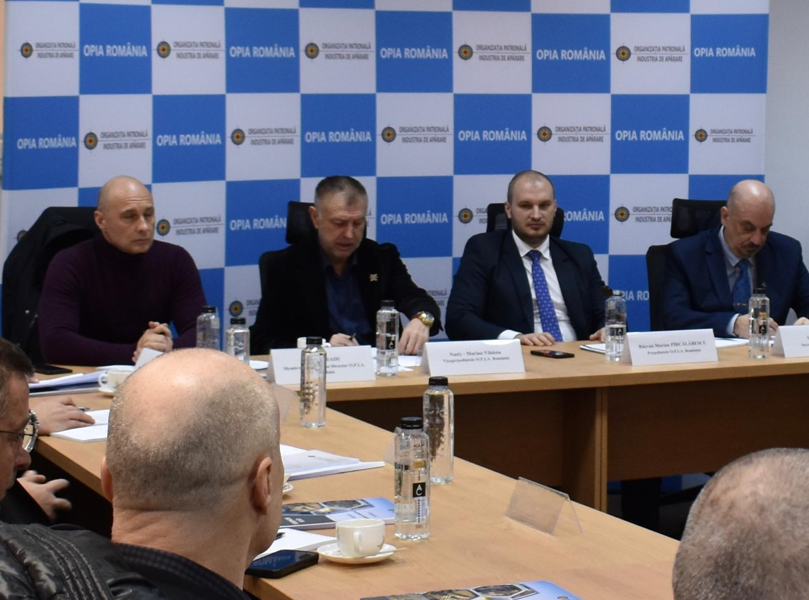 COMUNICAT DE PRESĂ – OPIA solicită măsuri urgente pentru consolidarea industriei naționale de apărare